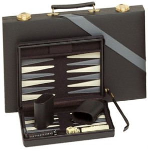 Compact-Travel-Magnetic-Backgammon-with-Carrying-Strap-Black-with-Grey-Stripe-0